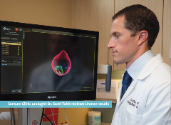Sansum Clinic urologist Dr. Scott Tobis reviews Uronav results